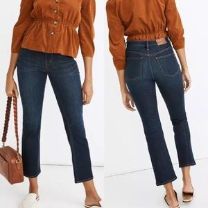 Madewell Cali Demi-Boot Cut Jeans Larkspur Wash